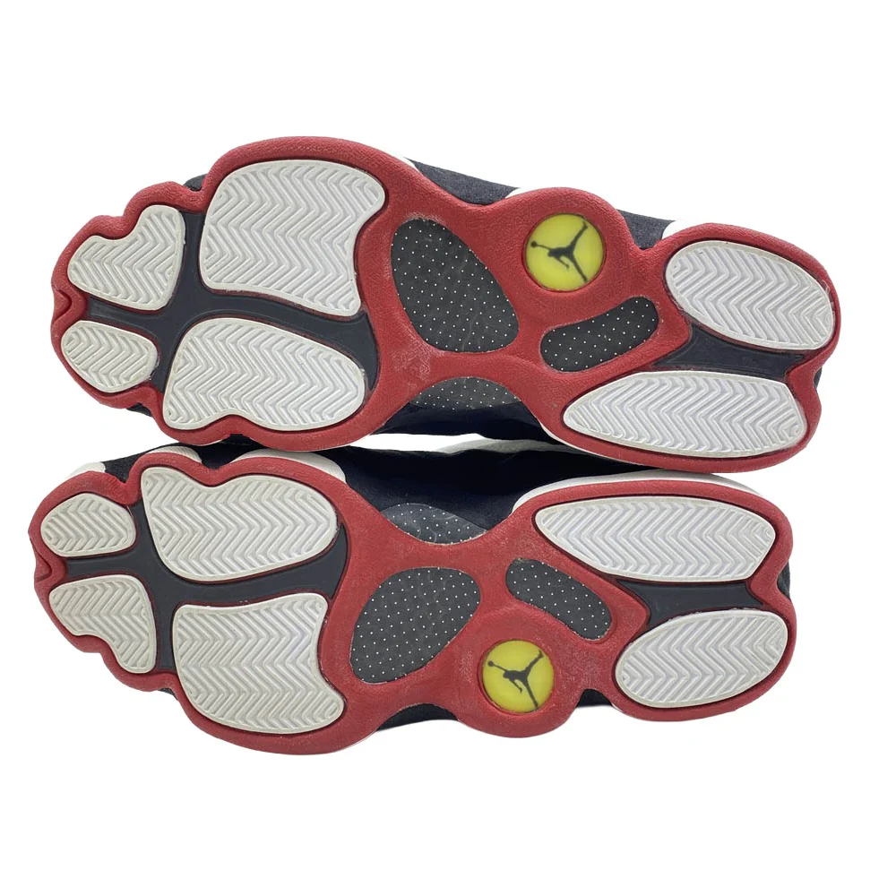 NIKE ナイキ 136002-132 【観賞用】90s 97年製 オリジナル Air Jordan 13 OG He Got Game エアジョーダン13 ヒーガットゲーム ハイカットスニーカー ブラック系 ホワイト系 28cm【中古】 - Image 6
