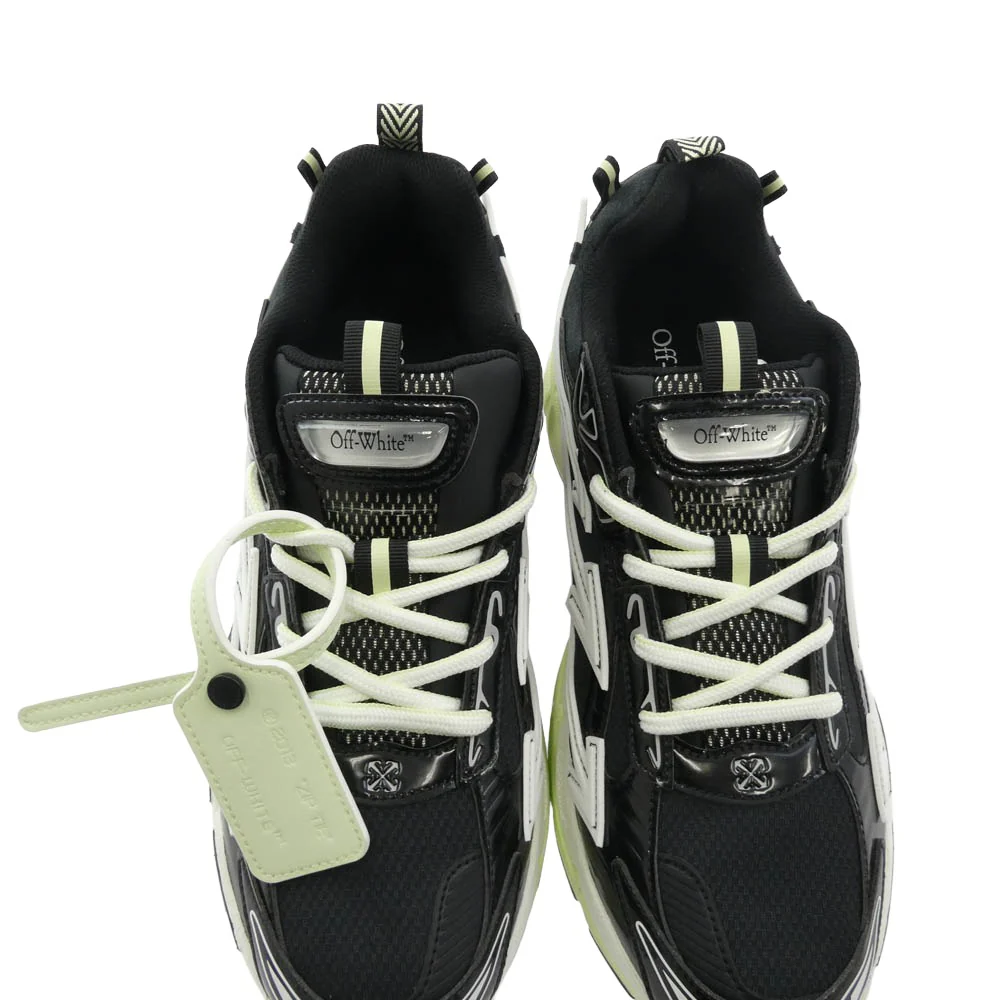 OFF-WHITE オフホワイト OMIA295S25FAB0021014 Be Right Back ローカット スニーカー ブラック系 マルチカラー系 41【新古品】【未使用】【中古】 - Image 5