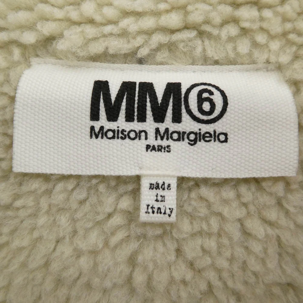 MAISON MARGIELA メゾンマルジェラ 18AW S52AM0078 S30640 OVER SIZE DENIM JK オーバーサイズ ボア デニムジャケット インディゴブルー系 46【中古】 - Image 6
