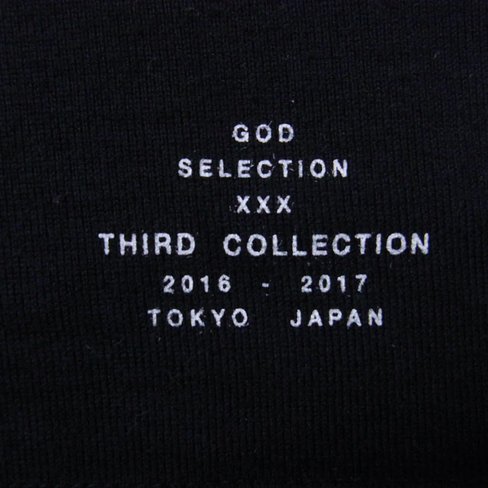 GOD SELECTION XXX ゴッドセレクション photo s/s tee フォトプリント クルーネック 半袖 Tシャツ ブラック系 S【中古】 - Image 5