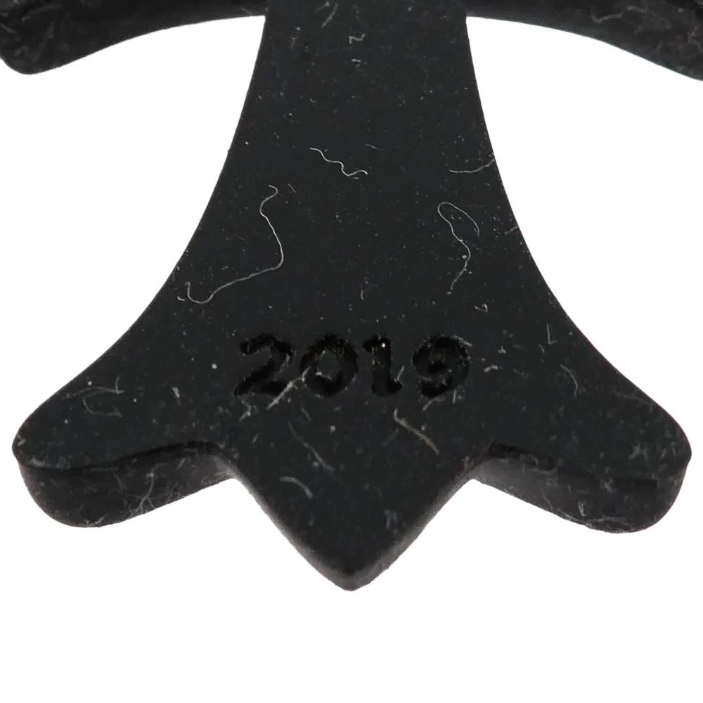 CHROME HEARTS クロムハーツ（原本無） RUBBER CH CRS SML ラバー スモール CH クロス シリコン ネックレス ブラック ブラック系【中古】 - Image 6