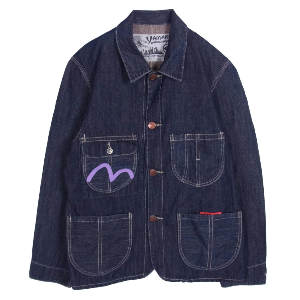EVISU エヴィス YAMANE ヤマネ インディゴブルー系 40【中古】