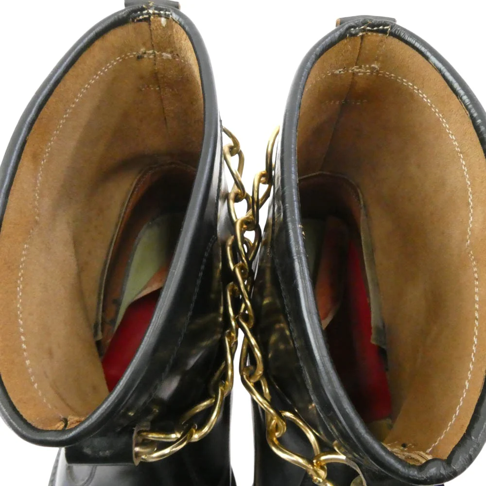 EVISU エヴィス evisya tailor ローパー ブーツ ブラック系 9【中古】 - Image 5