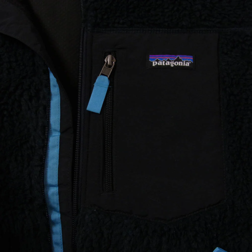 patagonia パタゴニア 23AW 23048 23年製 Classic Retro-X Vest クラッシック レトロX ベスト フリースベスト ブラック系 M【中古】 - Image 6