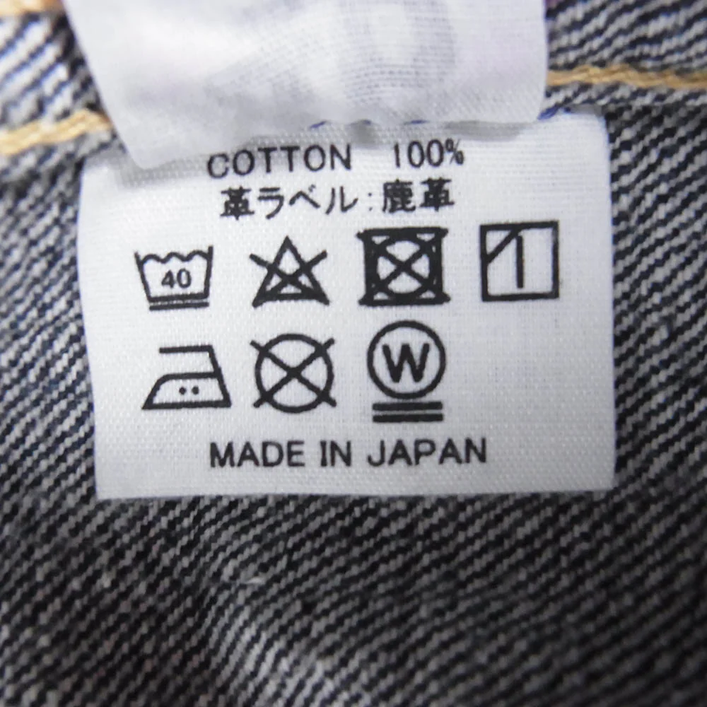 WAREHOUSE ウエアハウス Lot 2000XX 1947 MODEL DEAD STOCK BLUE T-BACK Tバック デニム ジャケット インディゴブルー系 46【中古】 - Image 6