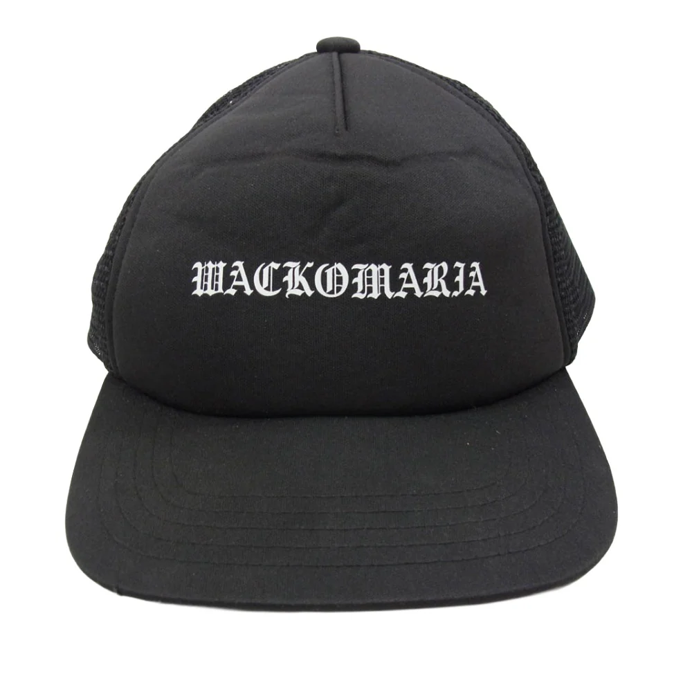 WACKO MARIA ワコマリア 25SS-WMA-CP04 MESH CAP メッシュ キャップ 帽子 ブラック系【中古】 - Image 4