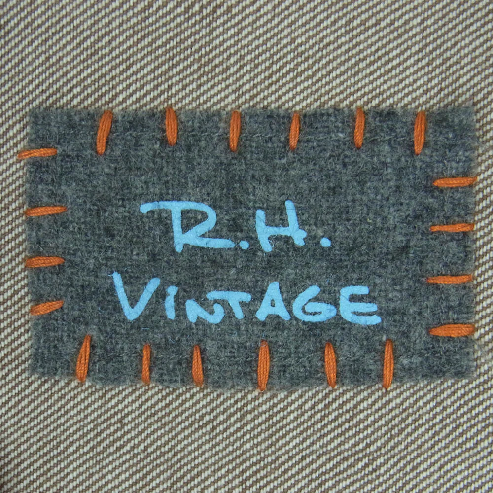 Ron Herman ロンハーマン vintage ヴィンテージ デニム ベスト 日本製 ブラウン系 S【中古】 - Image 4