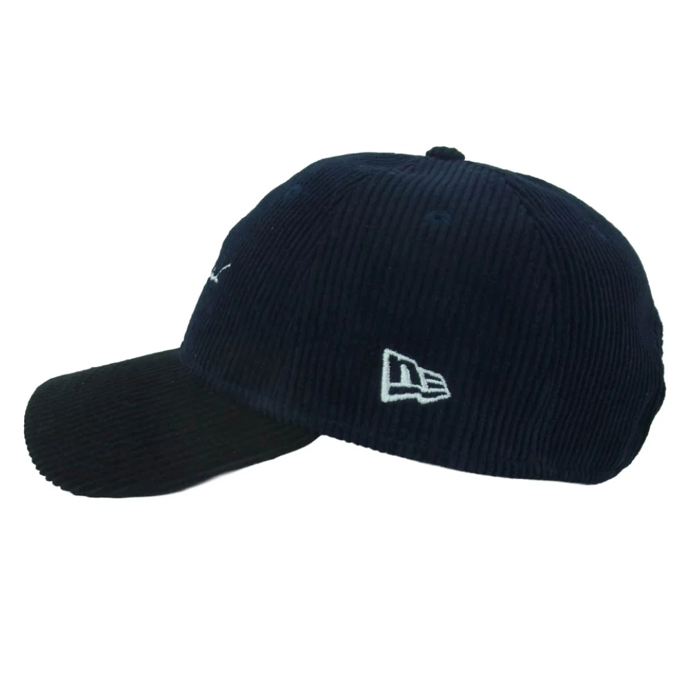 NEW ERA ニューエラ WTW ダブルティー コーデュロイ キャップ 中国製 ダークネイビー系【中古】 - Image 2