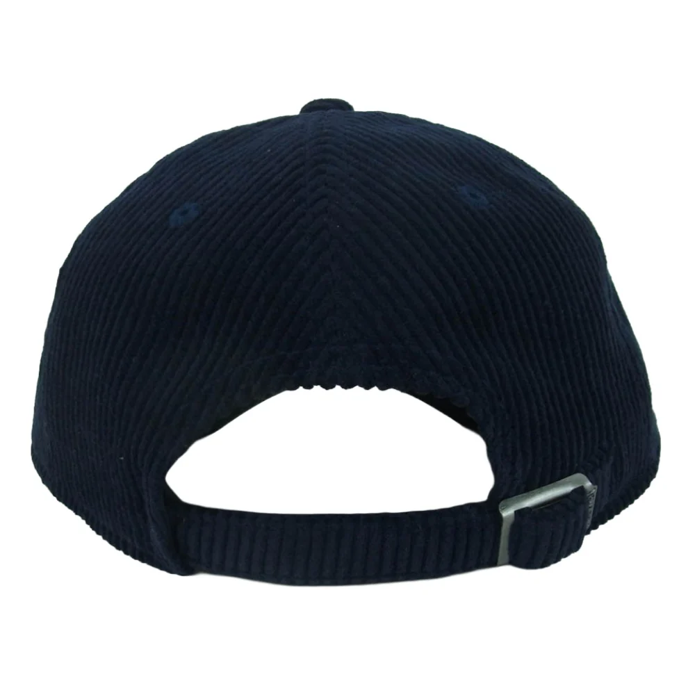 NEW ERA ニューエラ WTW ダブルティー コーデュロイ キャップ 中国製 ダークネイビー系【中古】 - Image 3