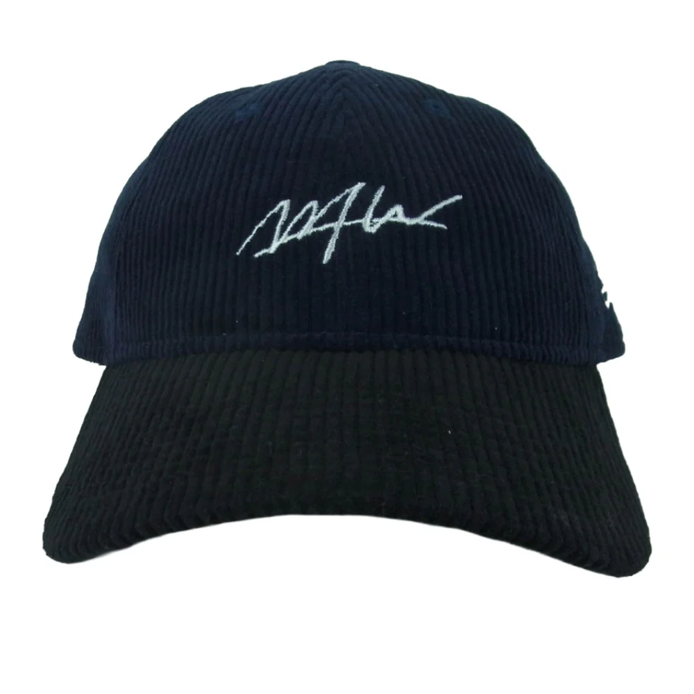 NEW ERA ニューエラ WTW ダブルティー コーデュロイ キャップ 中国製 ダークネイビー系【中古】 - Image 4