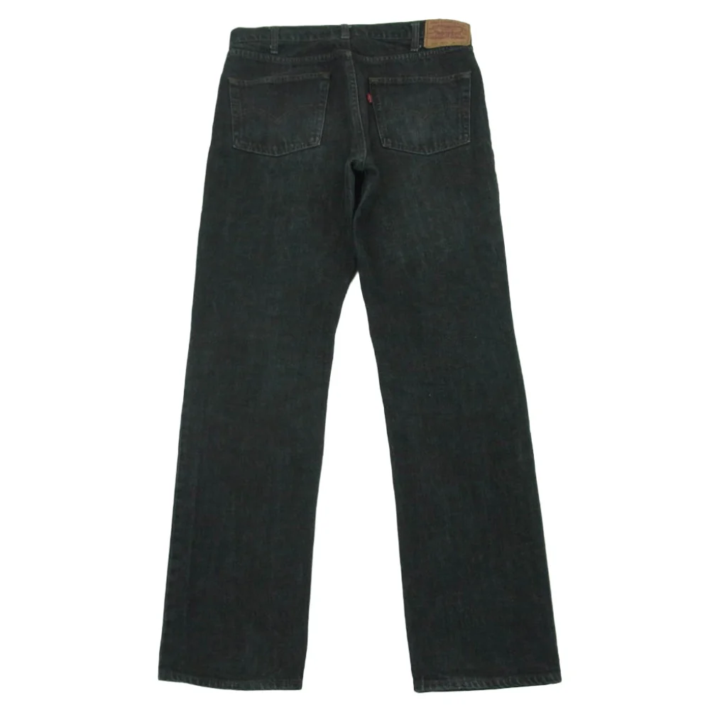 Levi's リーバイス 503-0259 503-0213 J09刻印 スモールe ジップアップ ブラック デニム パンツ ジーンズ グレー系 W33 L33【中古】 - Image 2