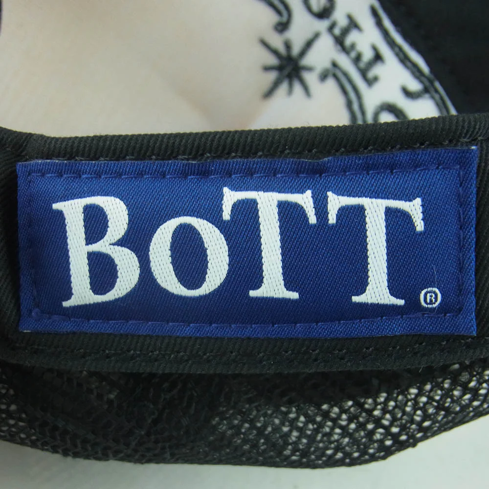 BOTT ボット 253BoTT70 Luxe Logo Mesh back 5 Panel Cap ロゴ メッシュバック トラッカー キャップ 帽子 ブラック系 ホワイト系【中古】 - Image 5