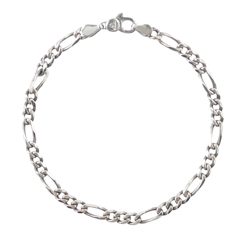 TOM WOOD トムウッド Figaro Bracelet Thick フィガロ ブレスレット シルバー系【中古】 - Image 3