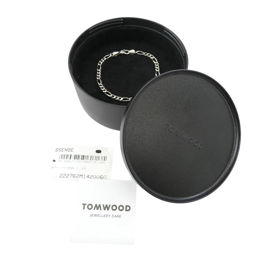 TOM WOOD トムウッド Figaro Bracelet Thick フィガロ ブレスレット シルバー系【中古】 - Image 7