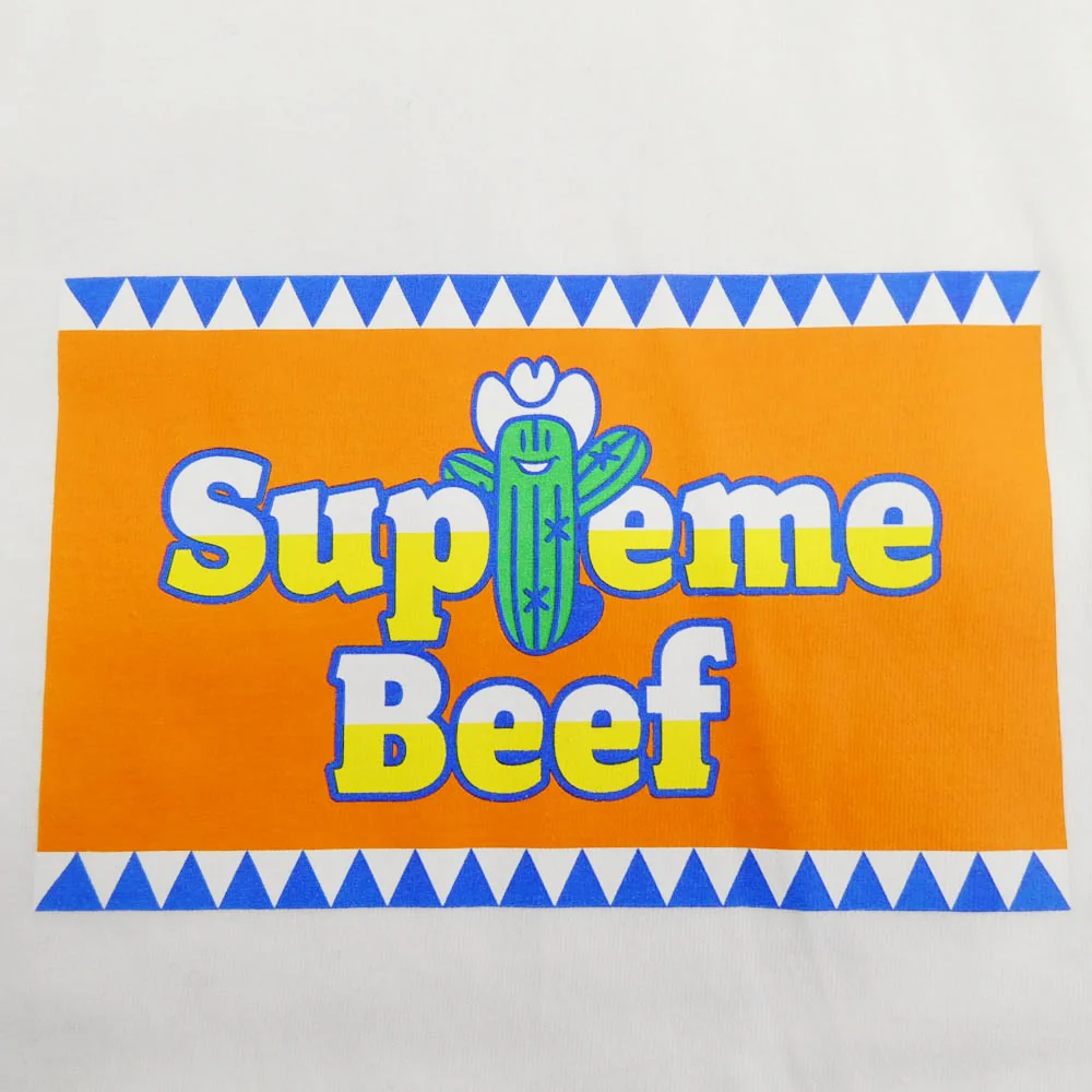 Supreme シュプリーム 25SS Western Beef ウエスタン ビーフ クルーネック 半袖 Tシャツ ホワイト ホワイト系 M【極上美品】【中古】 - Image 4