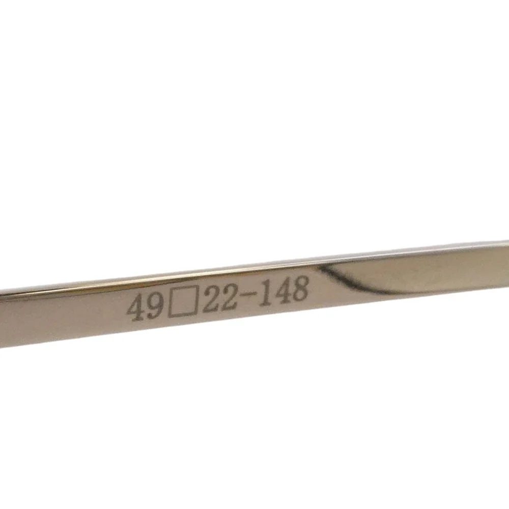 金子眼鏡 Titanium Vintage チタン ヴィンテージ シリーズ アイウェア 眼鏡 メガネ フレーム:ブラック系、ゴールド系 レンズ:クリア系 49□22-148【中古】 - Image 6