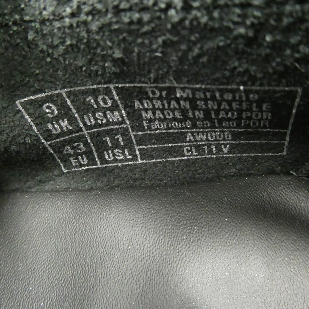 Dr.Martens ドクターマーチン 25024001 ADRIAN SNAFFLE エイドリアン スナッフル ローファー レザーシューズ ブラック系 43【新古品】【未使用】【中古】 - Image 7