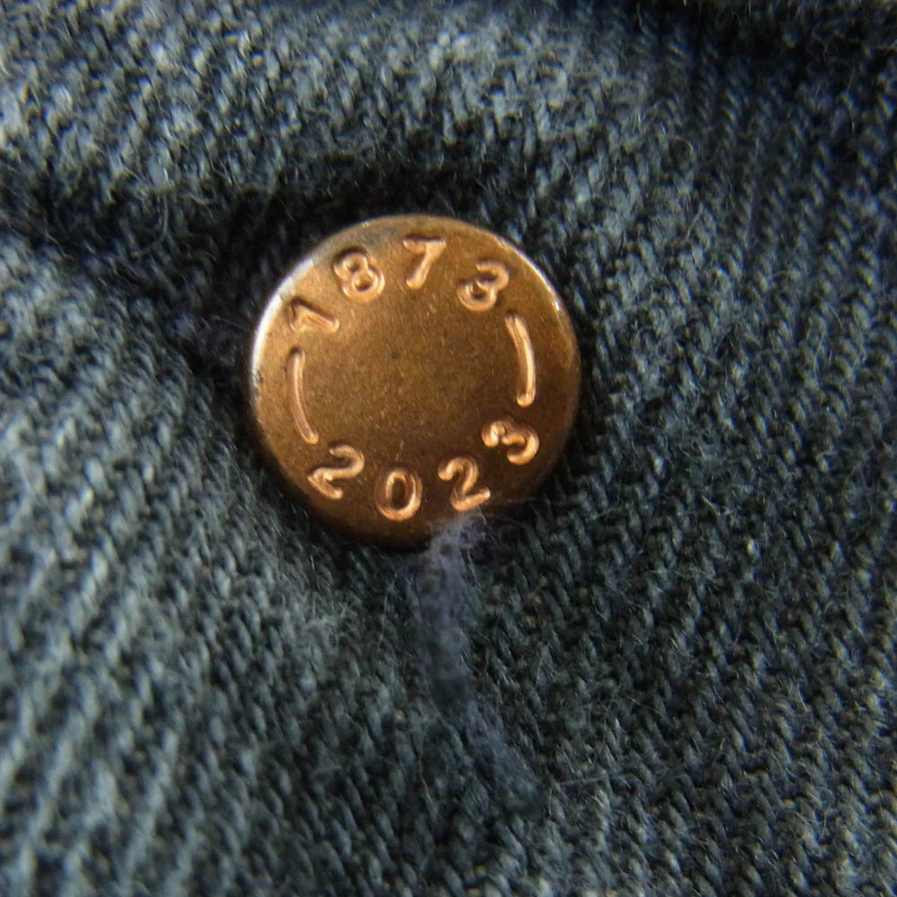 Levi's リーバイス 00501-3389 501 150周年 グレー デニム パンツ ベトナム製 グレー系 W31 L32【中古】 - Image 8