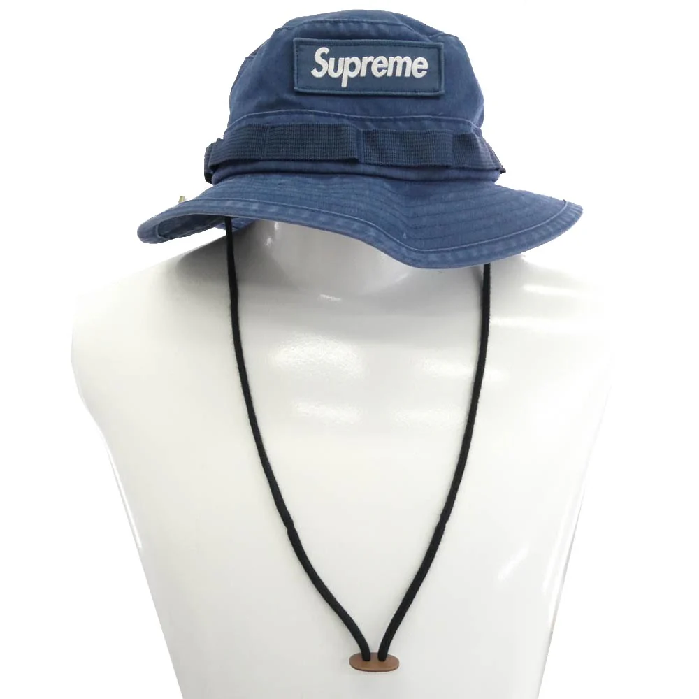 Supreme シュプリーム 23AW Military Boonie ミリタリー ブーニーハット 帽子 ネイビー系【中古】 - Image 5