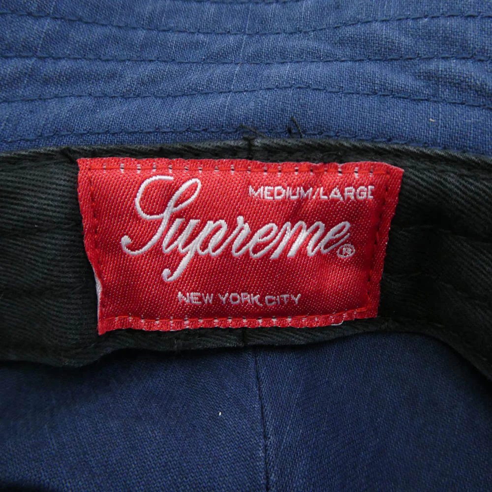 Supreme シュプリーム 23AW Military Boonie ミリタリー ブーニーハット 帽子 ネイビー系【中古】 - Image 6