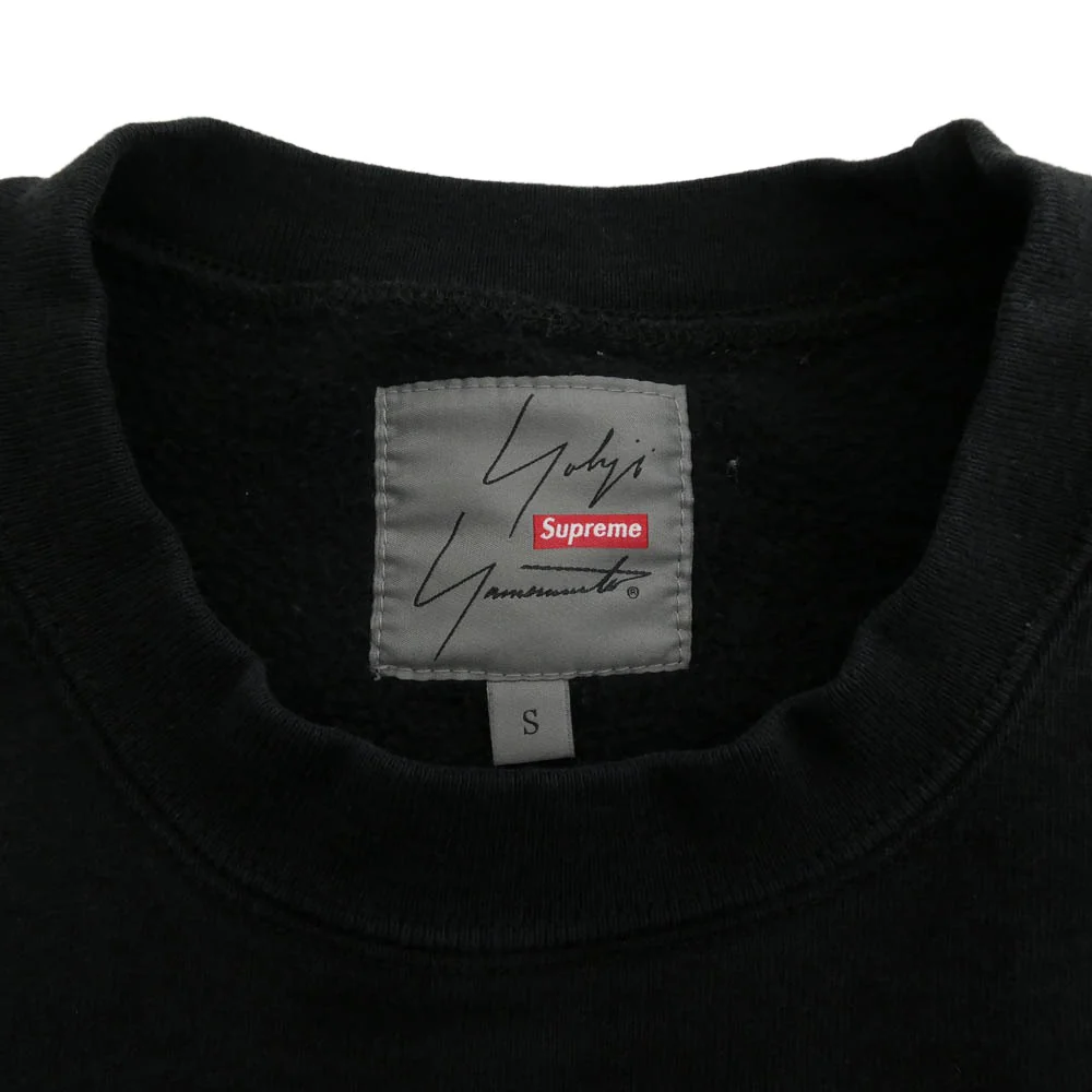Supreme シュプリーム 20AW Yohji Yamamoto Crewneck クルーネック スウェット ブラック系 S【中古】 - Image 3