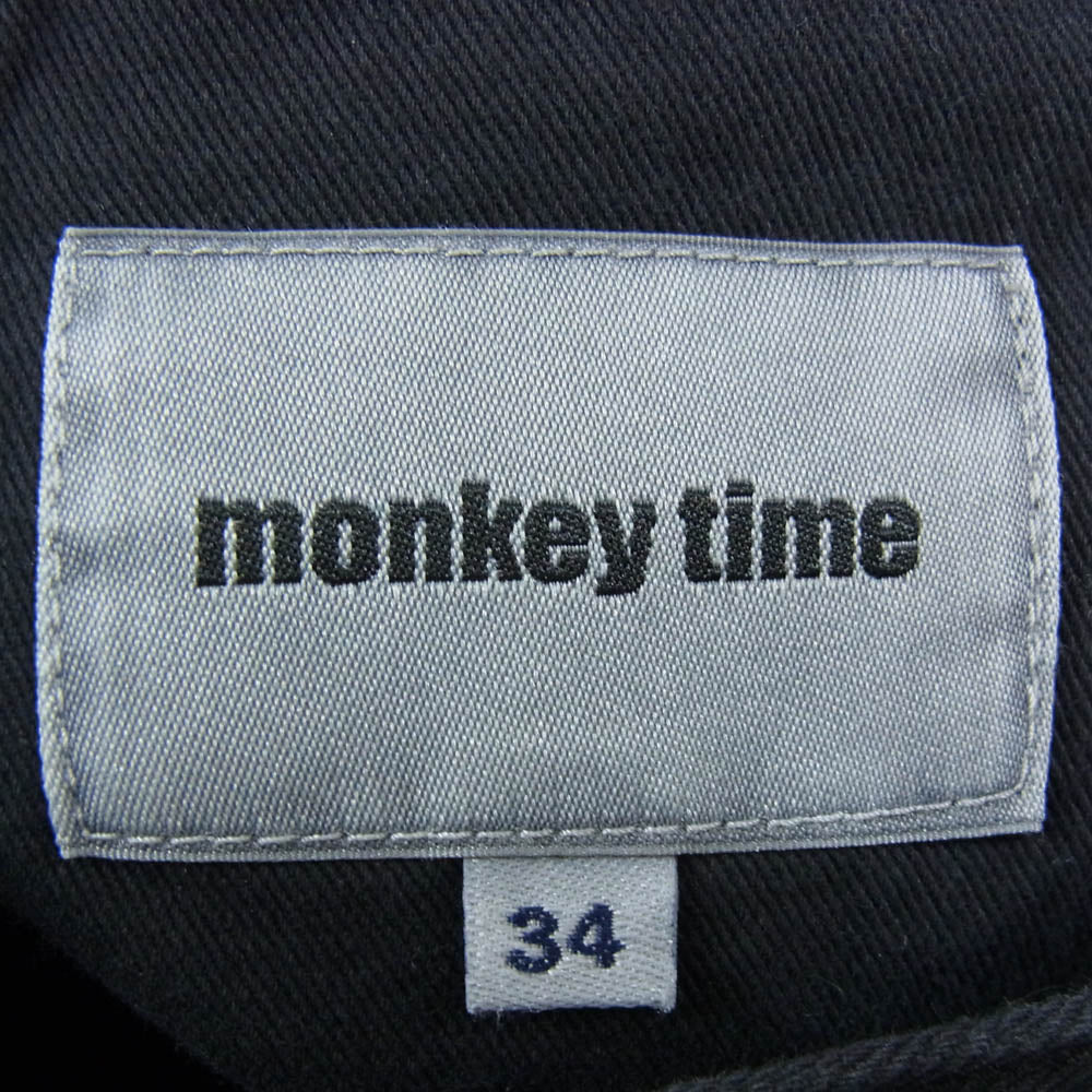 Dickies ディッキーズ 252M40MT01 monkey time モンキータイム別注 バギー ワーク パンツ ブラック系 34【中古】 - Image 3