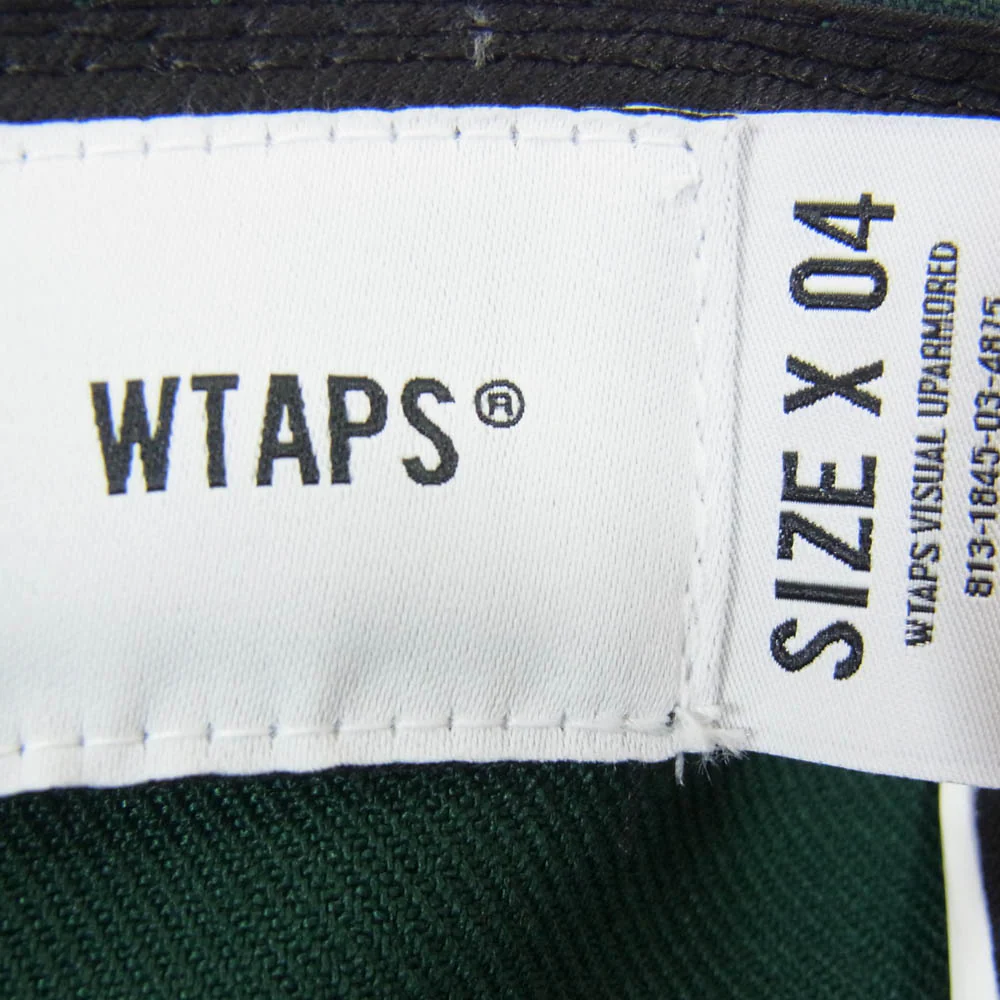 WTAPS ダブルタップス 24SS 241NENED-HT01 NENED-HT01 59FIFTY LOW PROFILE CAP POLY TWILL League ロープロファイル ツィル リーグ キャップ グリーン系 X04【中古】 - Image 5