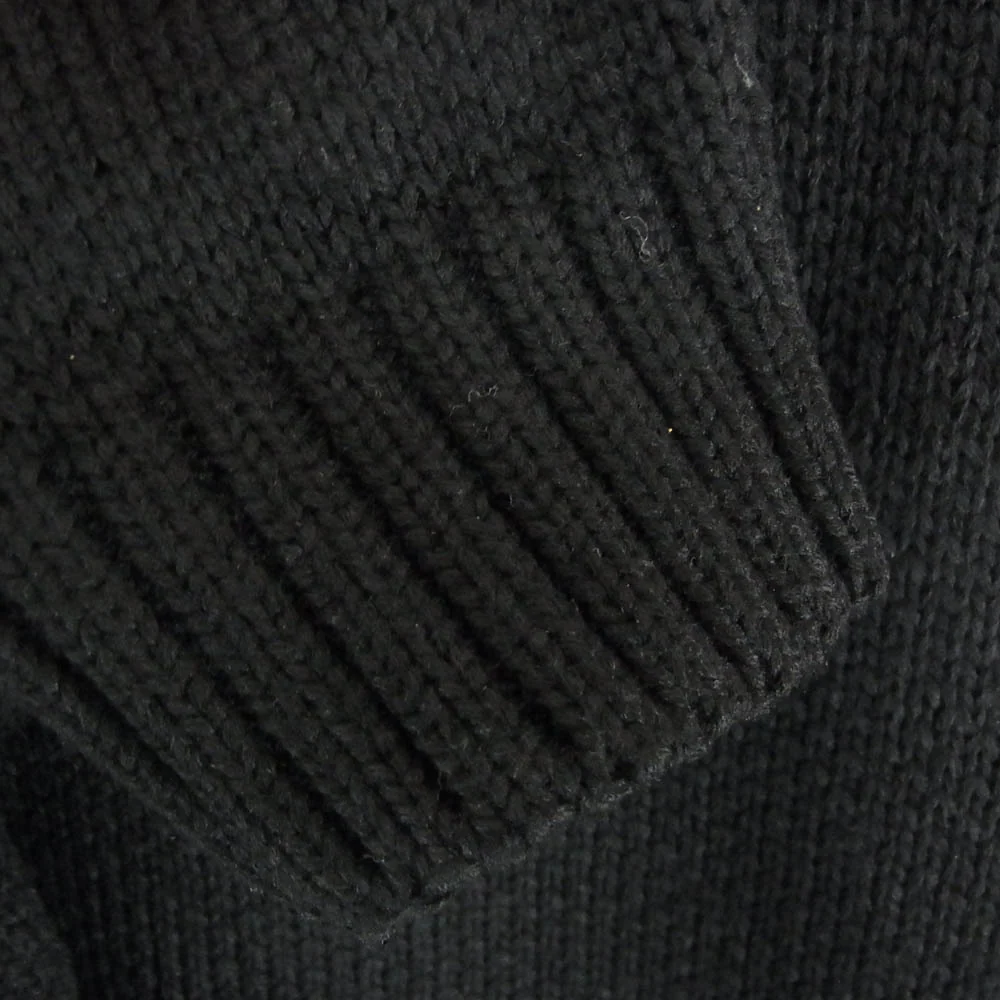 WTAPS ダブルタップス 24AW 242MADT-KNM01 DUANE SWEATER POLY デュアン セーター ポリ ニット モック ネック ブラック系 X04【中古】 - Image 4