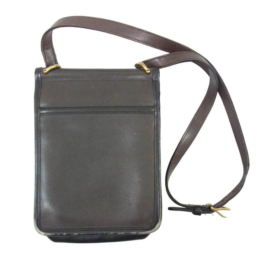 COACH コーチ 9930 OLD COACH オールド コーチ レザー ショルダーバッグ ブラウン系【中古】 - Image 2