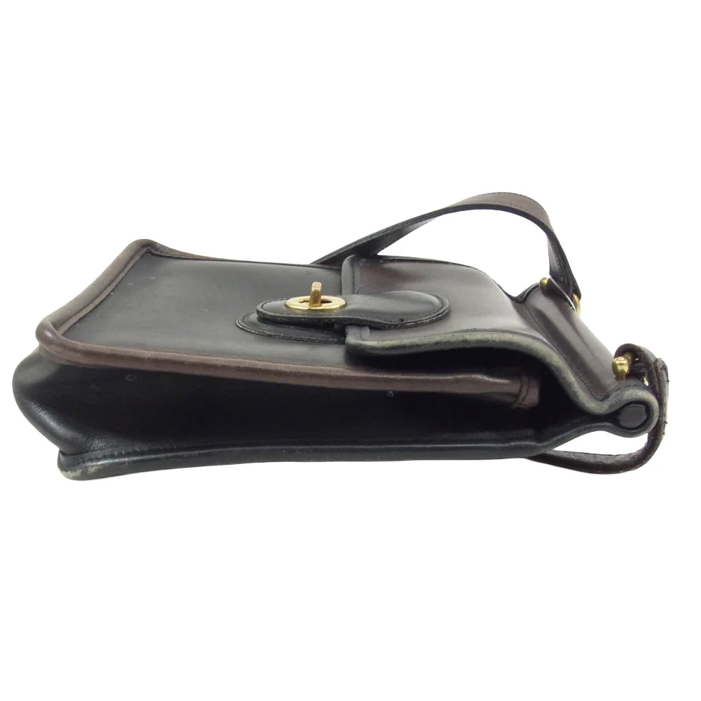 COACH コーチ 9930 OLD COACH オールド コーチ レザー ショルダーバッグ ブラウン系【中古】 - Image 3