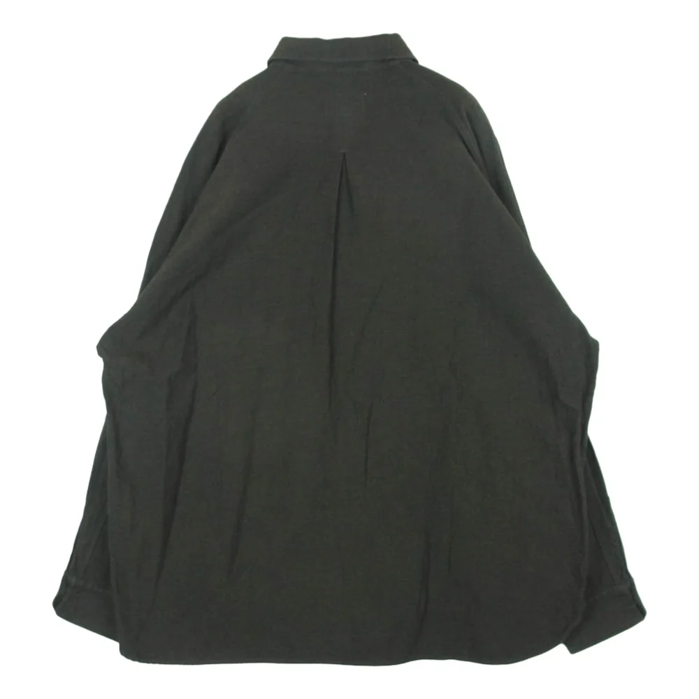 yoko sakamoto ヨーコサカモト SHIRT JACKET マテリアルコットン 長袖 シャツ ジャケット グレー系 L【中古】 - Image 2