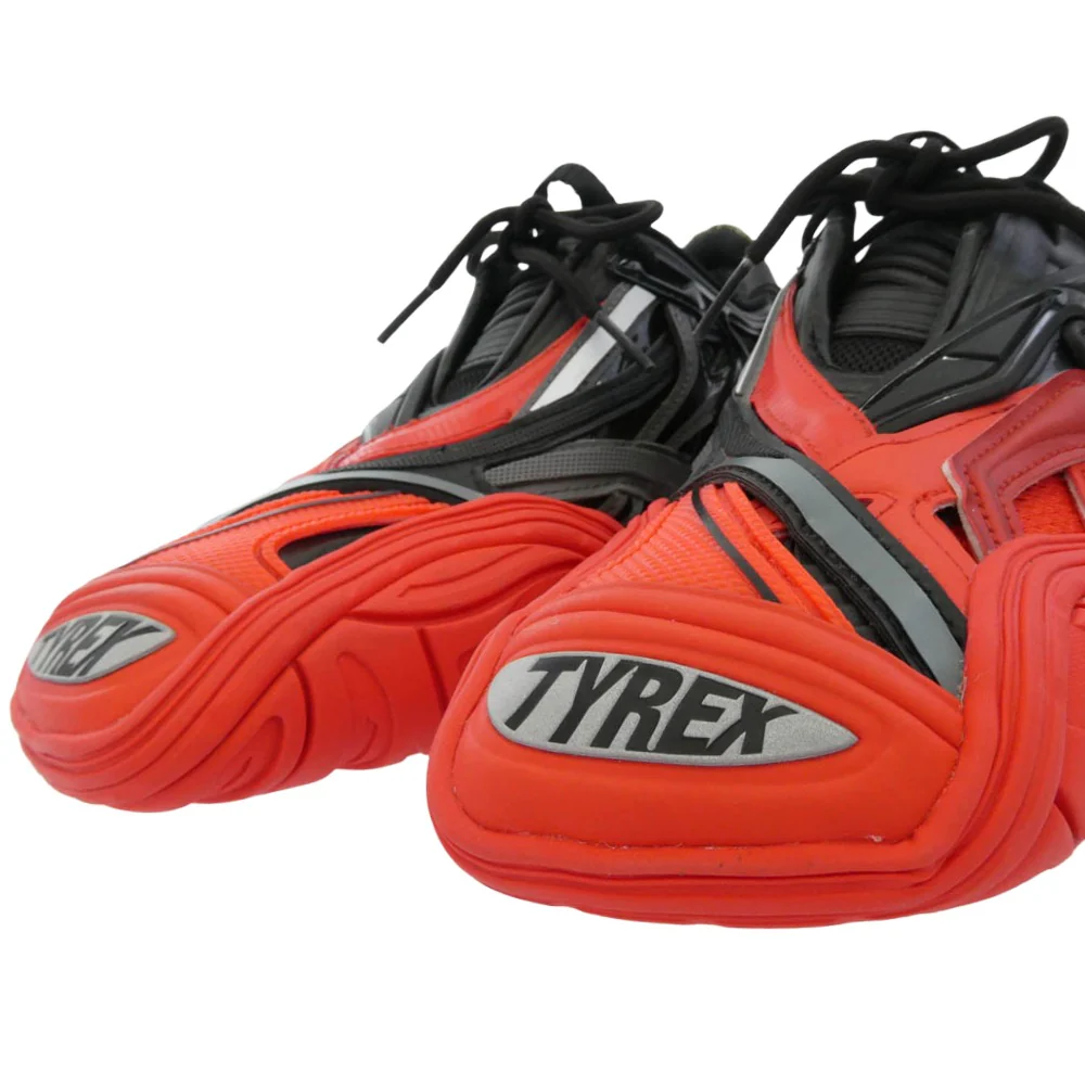 BALENCIAGA バレンシアガ 617517 W2CB1 TYREX タイレックス スニーカー レッド系 38【極上美品】【中古】 - Image 4