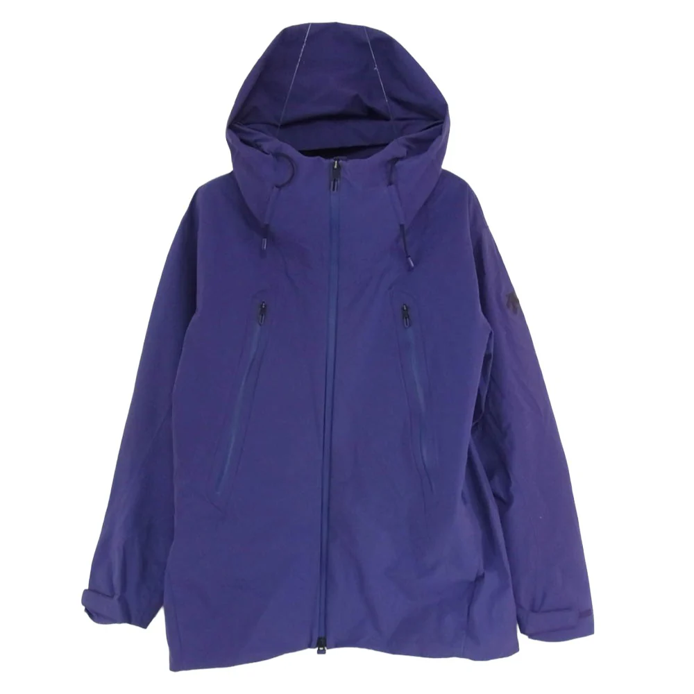 DESCENTE デサント DU5SWBA2M ALLTERRAIN オルテライン HARD SHELL JACKET CREAS ハードシェル クレアス マウンテンパーカー ジャケット パープル系 S【中古】
