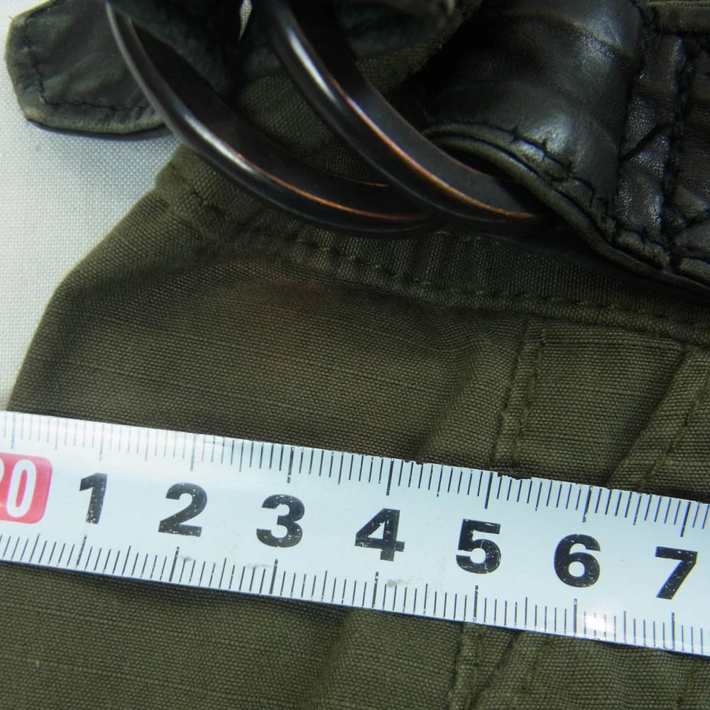 ISAMUKATAYAMA BACKLASH イサムカタヤマバックラッシュ リップストップ カーゴ ジョガー パンツ モスグリーン系 M【中古】 - Image 8