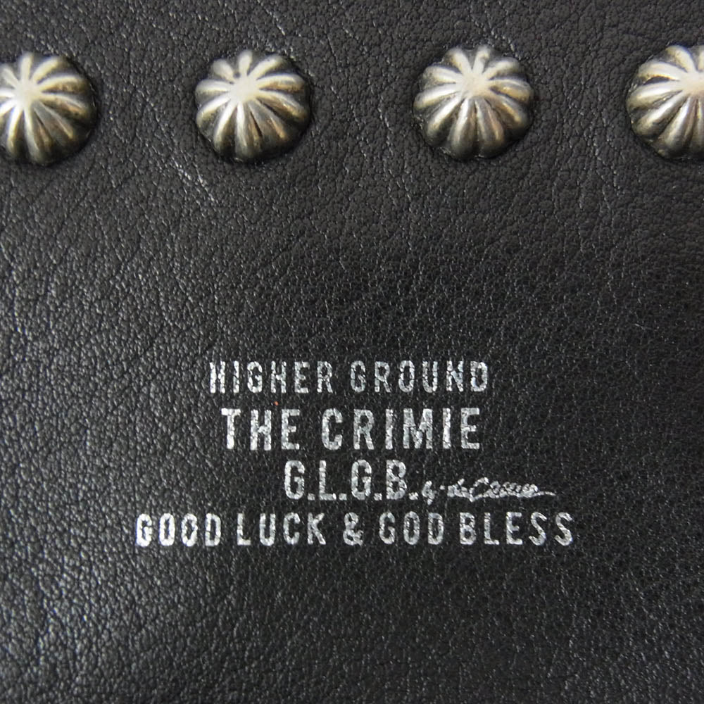 CRIMIE クライミー JACK 2WAY STUDS CLUTCH BAG ジャック スタッズ クラッチ ショルダーバッグ ブラック系【中古】 - Image 5