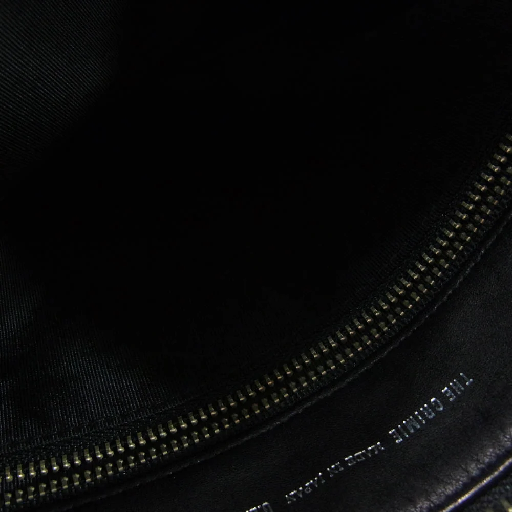CRIMIE クライミー JACK 2WAY STUDS CLUTCH BAG ジャック スタッズ クラッチ ショルダーバッグ ブラック系【中古】 - Image 6