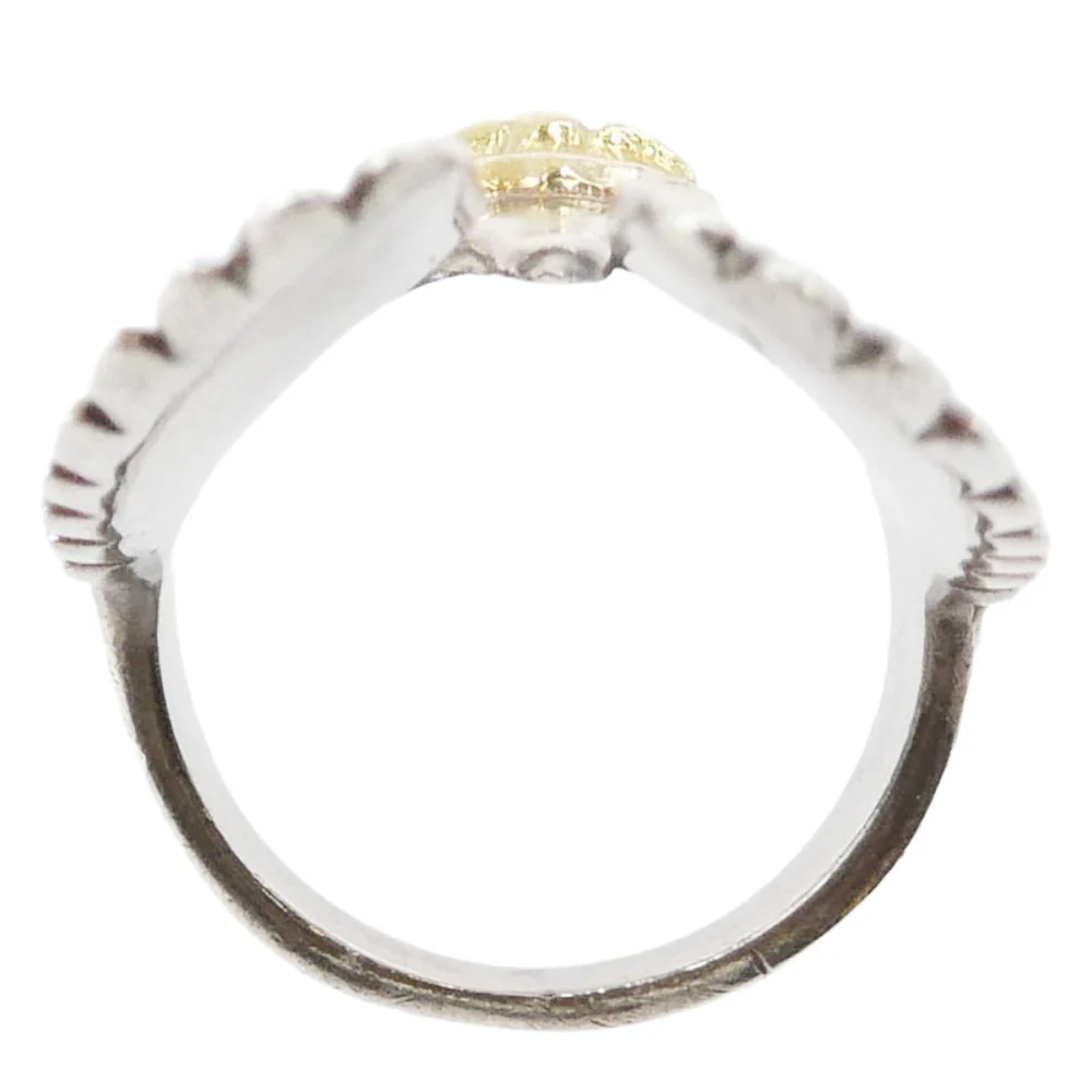 TADY&KING タディアンドキング EAGLE RING 18K 金メタル付き ロングホーン イーグルリング シルバー系 ゴールド系 8号【中古】 - Image 3