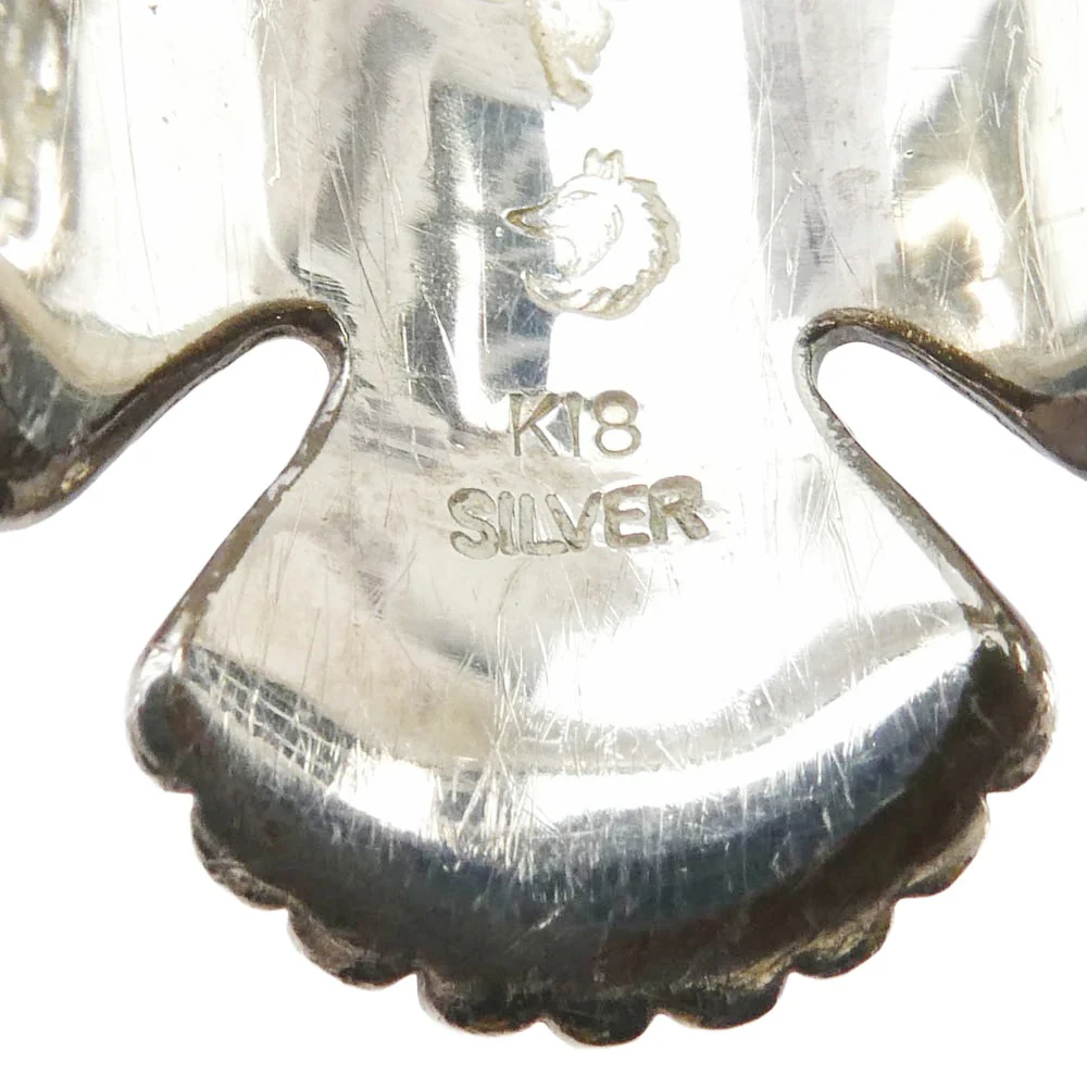 TADY&KING タディアンドキング EAGLE RING 18K 金メタル付き ロングホーン イーグルリング シルバー系 ゴールド系 8号【中古】 - Image 4