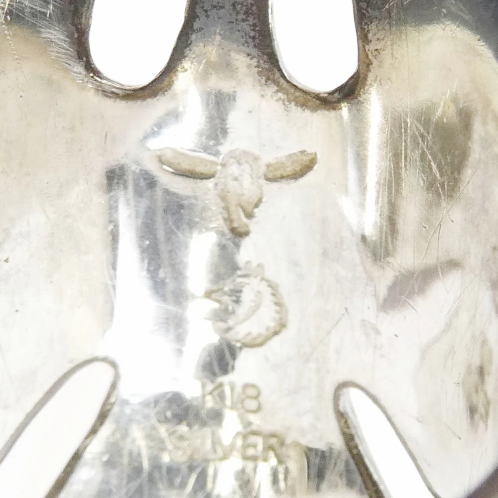 TADY&KING タディアンドキング EAGLE RING 18K 金メタル付き ロングホーン イーグルリング シルバー系 ゴールド系 8号【中古】 - Image 5