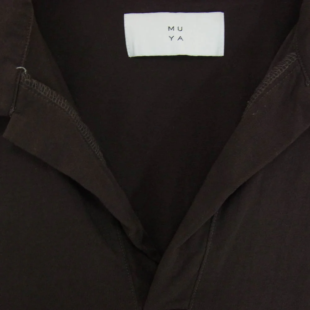 ムヤ スキッパー 半袖 ポロシャツ ブラウン系 2【中古】 - Image 3