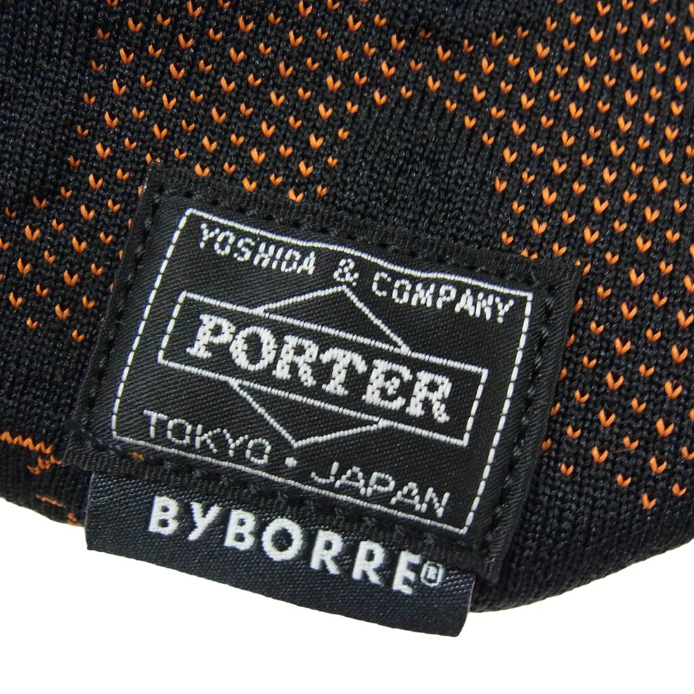 PORTER ポーター 381-19711 x BYBORRE バイボレ WAIST BAG ウエストバッグ ブラック系【極上美品】【中古】 - Image 5