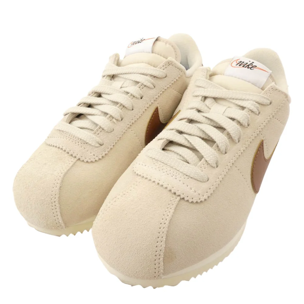 NIKE ナイキ IB1857-100 WMNS CORTEZ ウィメンズ コルテッツ スエード スニーカー ブラウン系 ライトベージュ系 25cm【中古】 - Image 2