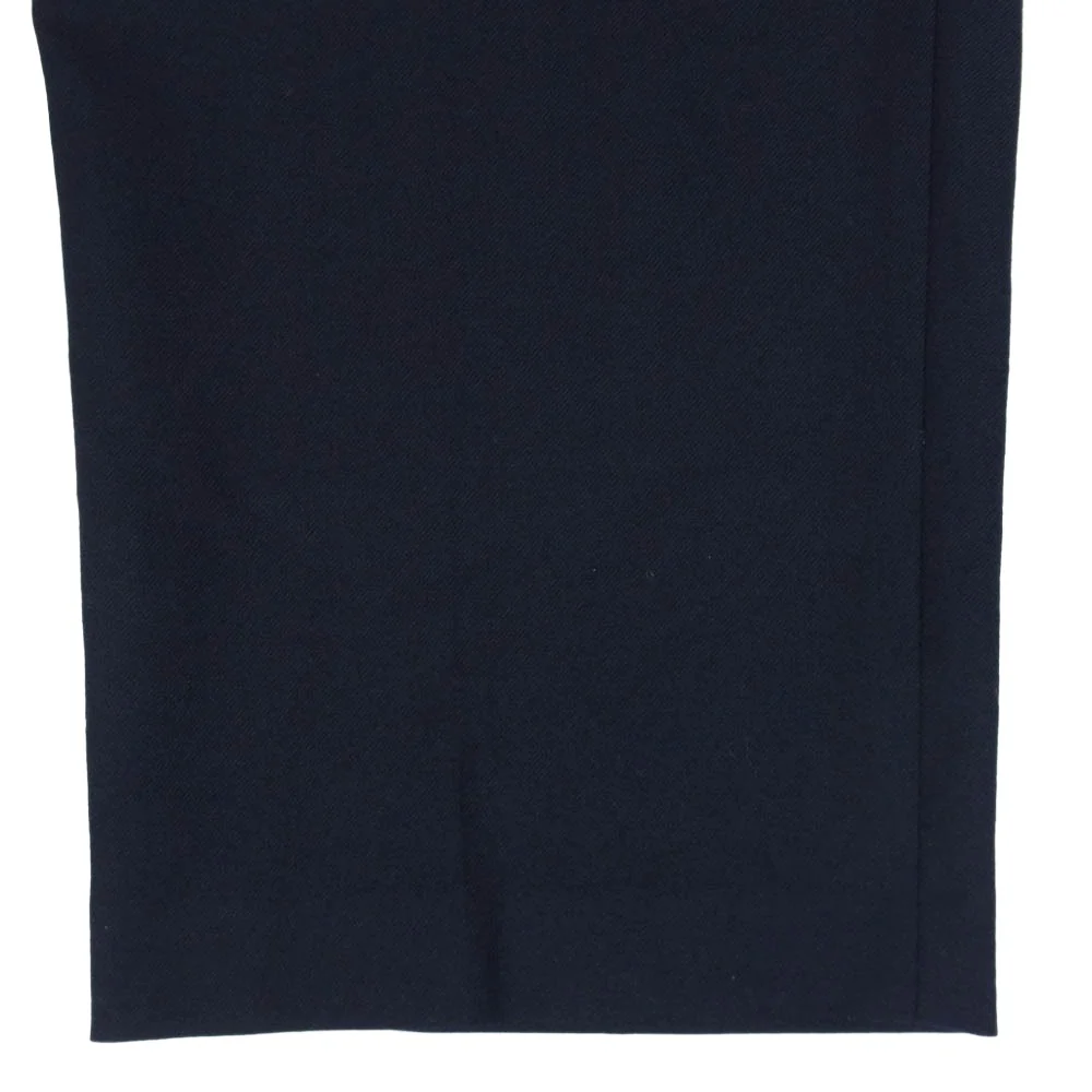 JUNYA WATANABE COMME des GARCONS ジュンヤワタナベコムデギャルソン 19AW JD-P021 AD2019 ウール ワイド スラックス パンツ ネイビー系 S【中古】 - Image 5