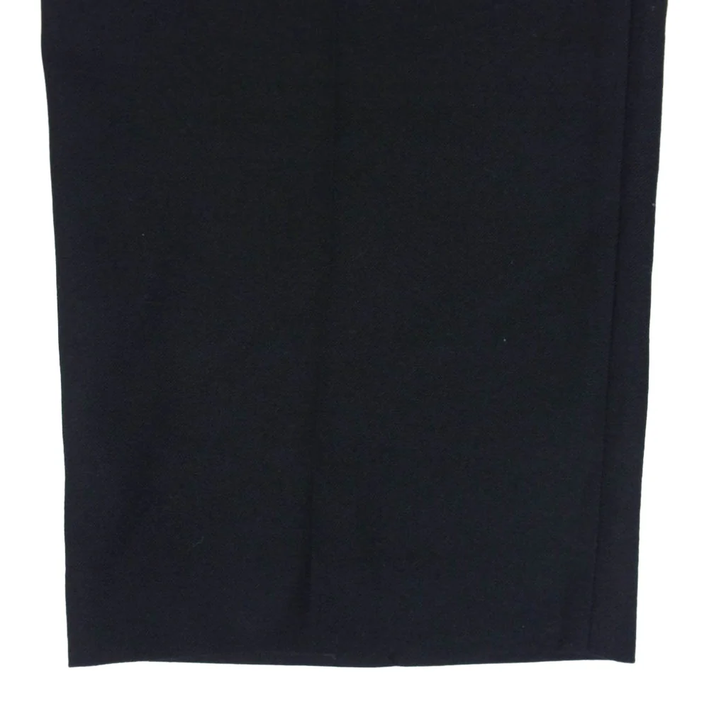 JUNYA WATANABE COMME des GARCONS ジュンヤワタナベコムデギャルソン 19AW JD-P021 AD2019 ウール ワイド スラックス パンツ ブラック系 S【中古】 - Image 5