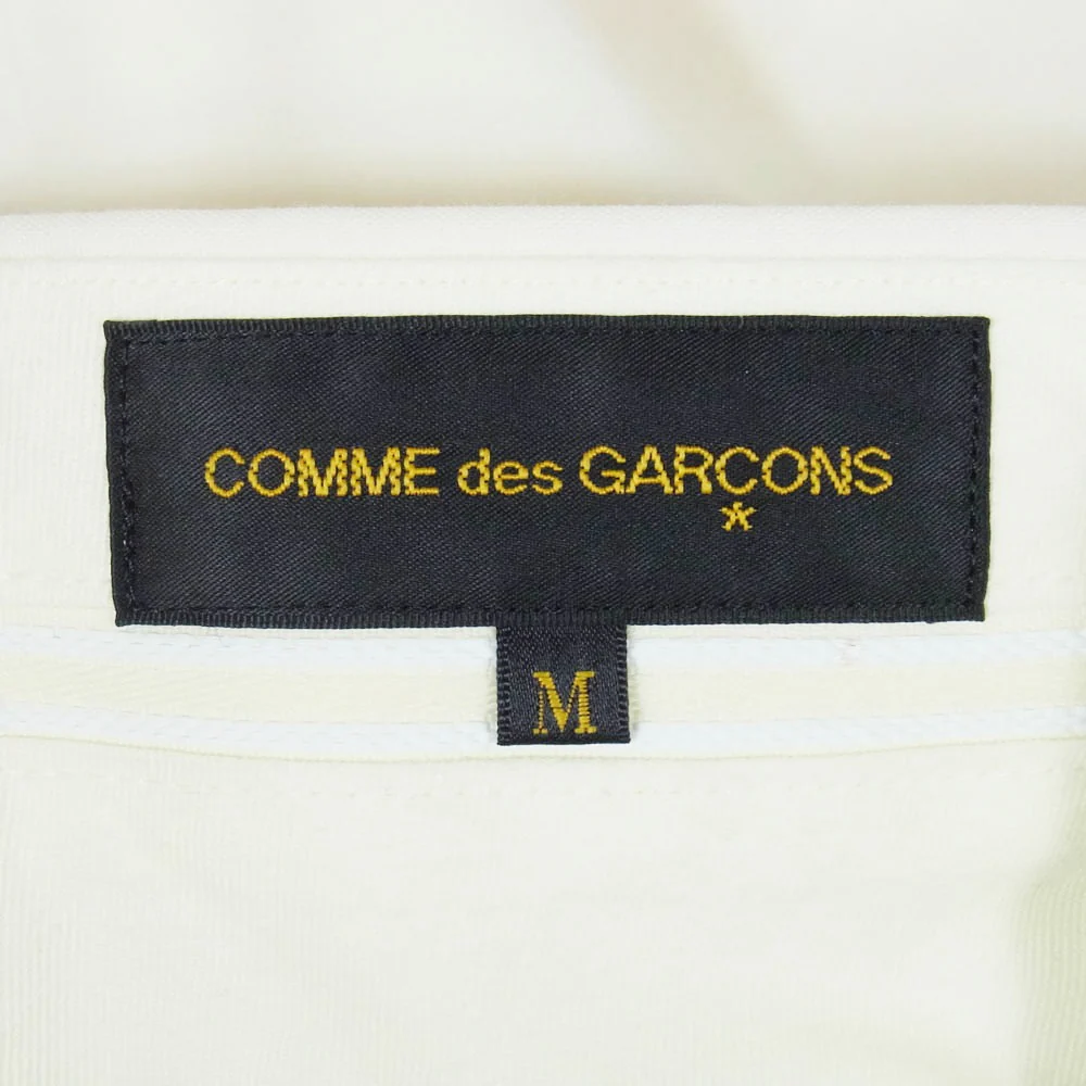 COMME des GARCONS コムデギャルソン 25SS GO-P020 本ライン AD2024 ウール ベルテッド ストレート パンツ オフホワイト系 M【新古品】【未使用】【中古】 - Image 3