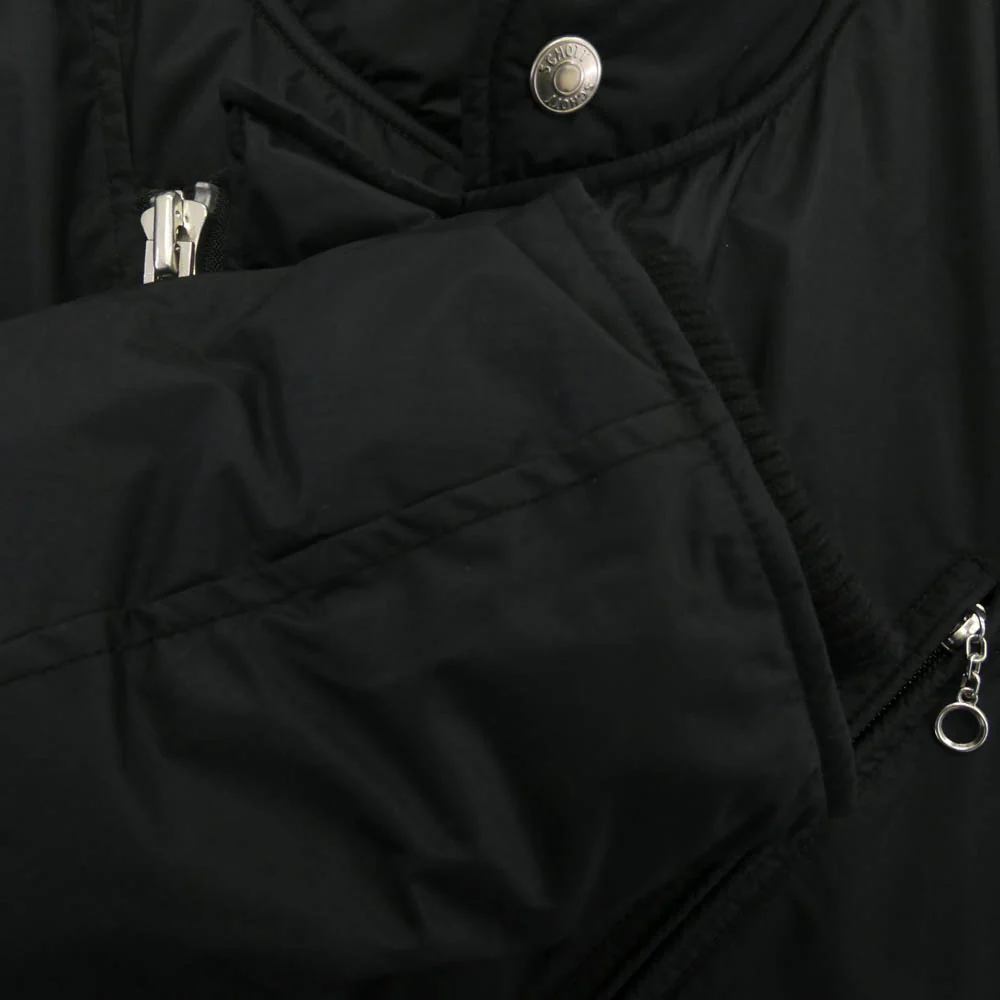 schott ショット 782-4253004 AURORA STAND RIDERS DOWN JACKET オーロラスタンド ライダース ダウン ジャケット ブラック系 L【中古】 - Image 4