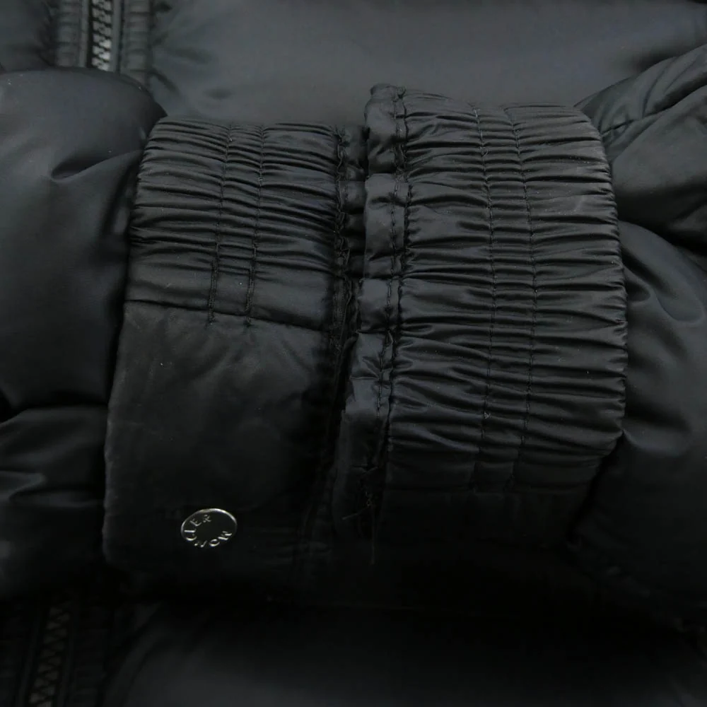 MONCLER モンクレール 19AW E20914181149 53334 BRAMANT ラマント ナイロン ジップアップ ダウンジャケット ブラック系 2【中古】 - Image 7
