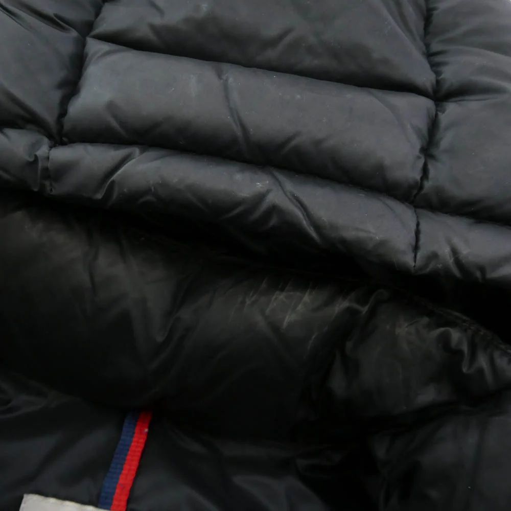 MONCLER モンクレール 19AW E20914181149 53334 BRAMANT ラマント ナイロン ジップアップ ダウンジャケット ブラック系 2【中古】 - Image 8