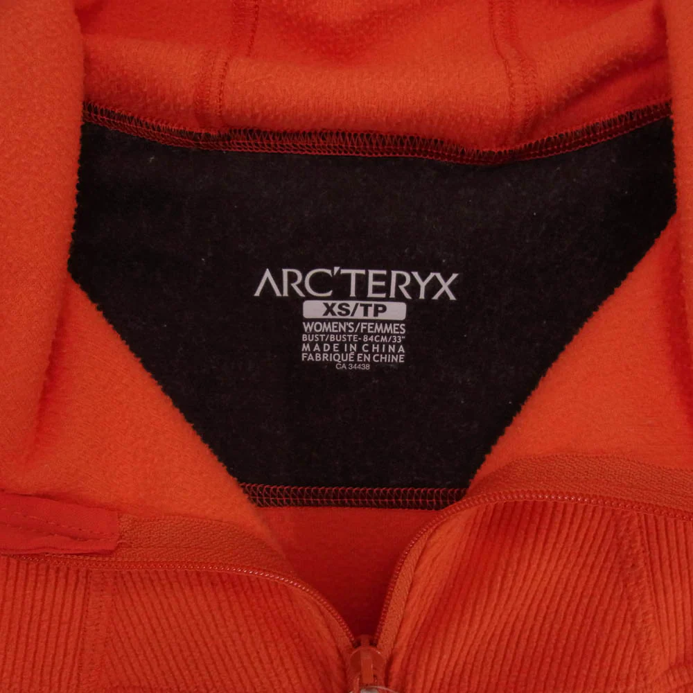 ARC'TERYX アークテリクス W Covert Hoody コーデユロイ フリース ジップアップ パーカー フーディー レッド系 XS【中古】 - Image 3