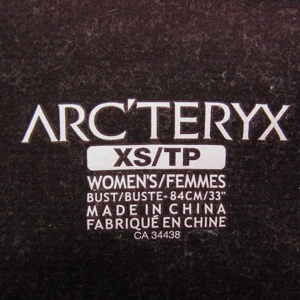 ARC'TERYX アークテリクス W Covert Hoody コーデユロイ フリース ジップアップ パーカー フーディー レッド系 XS【中古】 - Image 5